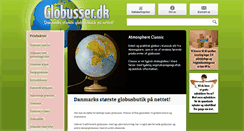 Desktop Screenshot of globusser.dk
